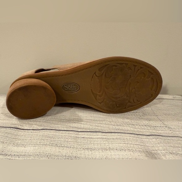 SOFFT Tan Mules with Comfortable Fit and Stylish Design/size 7 - Picture 7 of 9